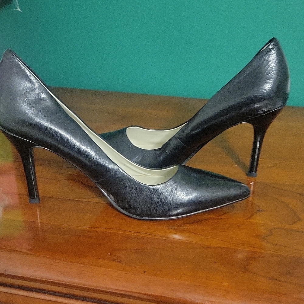 NINE WEST pumps, Black, 8